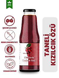 Doğal Taneli Kızılcık Özü 1350gr